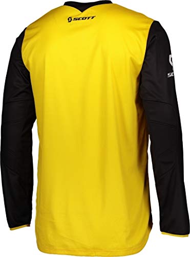 Scott 350 Swap MX 2020 - Camiseta de ciclismo para motocross, color negro, color negro y amarillo, tamaño M (48/50)