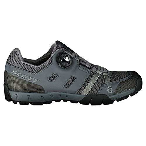 Scott Sport Crus-r Boa 2022 - Zapatillas para bicicleta de montaña, talla 44, color gris y negro