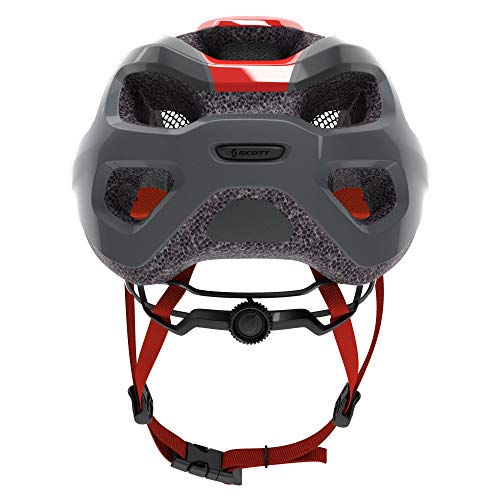 Scott Supra 2021 - Casco para bicicleta de montaña (54-61 cm), color gris y rojo