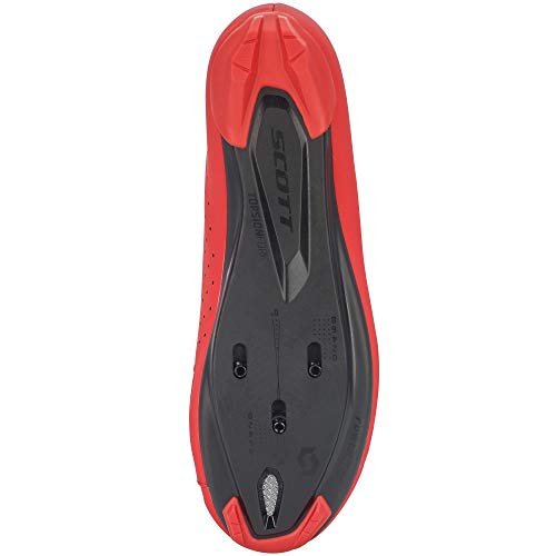 SCOTT Zapatilla Carretera Comp Boa Ciclismo, Hombre, Matt Red/Black, 40