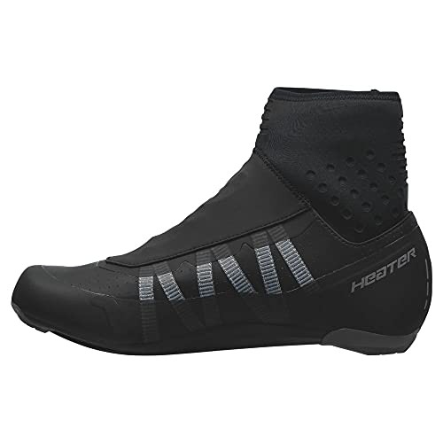 SCOTT Zapatilla Carretera Heater Gore-Tex Ciclismo, Hombre, Black/Black Reflective, 41