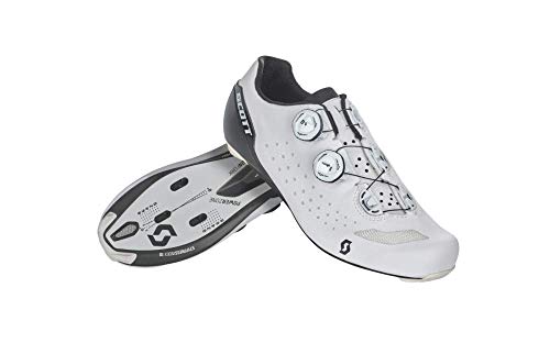 SCOTT Zapatilla Carretera RC EVO Ciclismo, Hombre, White/Black, 38