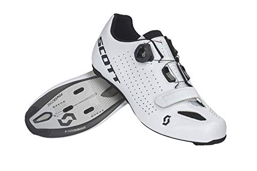 SCOTT Zapatilla Carretera VERTEC Boa Ciclismo, Hombre, White/Black, 43