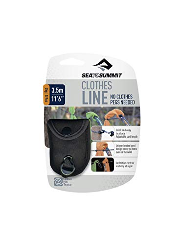 Sea to Summit The Clothesline Accesorios Escalada, Unisex-Adult, Negro, Talla Única