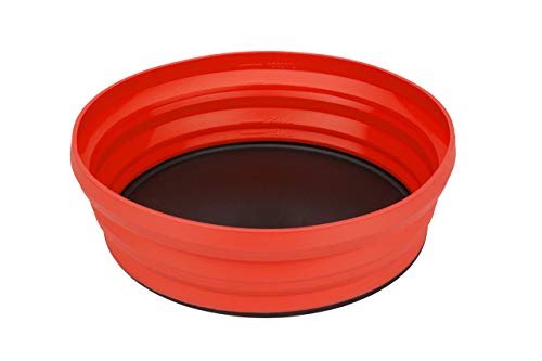 Sea to Summit X-Bowl/XBowl 1700088220 - Cuenco plegable (650 ml), color rojo