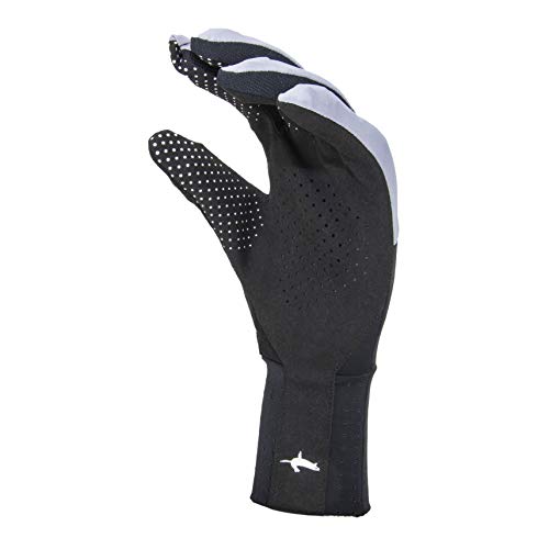 Seal Skinz - Guantes de Ciclismo para Hombre, Hombre, Color Negro, tamaño Extra-Large