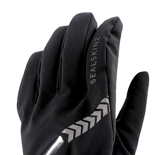 SEALSKINZ Guante Unisex Impermeable para Todo Tipo de Clima, Negro, XL