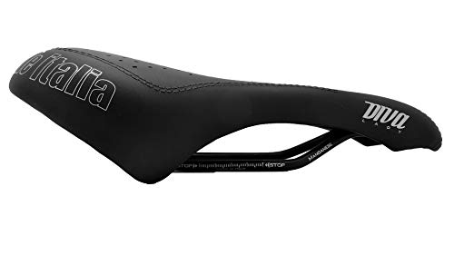 Selle Italia Diva Flow Sillín para Mujer, Negro, S3