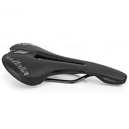 Selle Italia Flite Flow TM Sillín, Unisex, Negro, Talla única