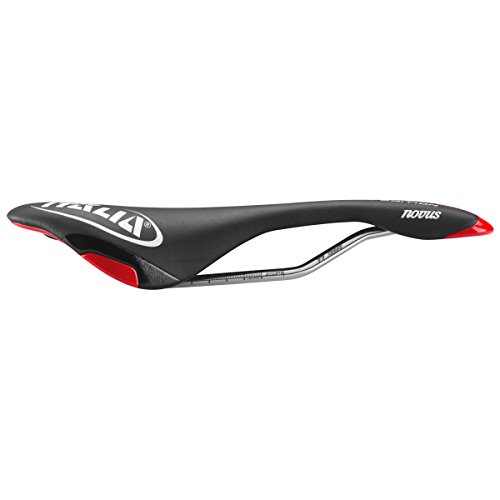 Selle Italia Novus Team Edition Flow Sillín, Hombre, Negro, L2