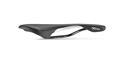 Selle Italia - Sillìn bicicleta de carretera FLITE TM, Rail Manganese Tubo Ø7, Sillìn Road Perfomance Duro-Tek, Comfort