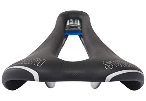 Selle Italia - Sillìn Bicicleta de Carretera SLR SuperFlow, Rail TI 316 Tubo Ø7, Sillìn Road Perfomance Fibra-tek Ligero, Comfort