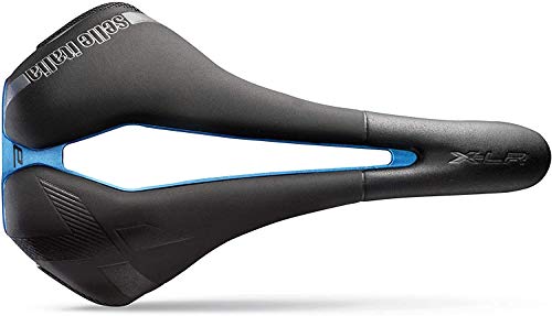 Selle Italia - Sillìn bicicleta MTB X-LR E-Bike Superflow, Rail TI 316 Tubo Ø7, Sillìn Off-Road Perfomance Fibra-Tek Ligero, Comfort, Amortiguador, Bordes reforzados