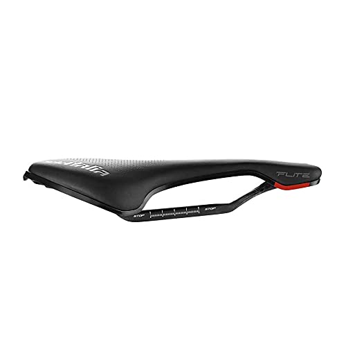 Selle Italia - Sillín Flite Boost Kit Carbonio Superflow Carbon/Keramic Ø7x9, Road, Performance, Fibra-tek, Light, Comfort