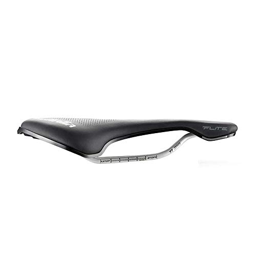 Selle Italia - Sillín Flite Boost Superflow TI 316 Tubo Ø7, Road, Performance, Fibra-tek, Sillín Corto, Comfort