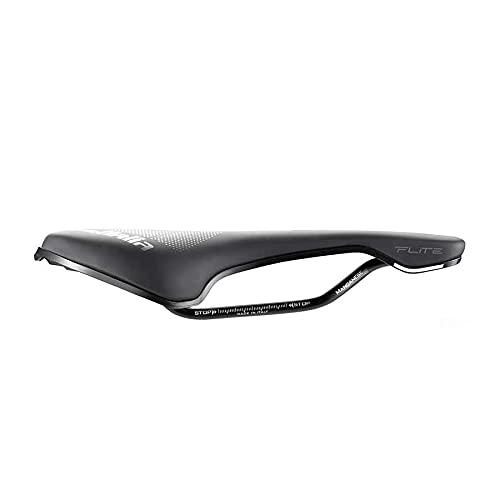 Selle Italia - Sillín Flite Boost TM Superflow Manganese Tubo Ø7, Road, Performance, Soft-tek, Sillín Corto, Comfort