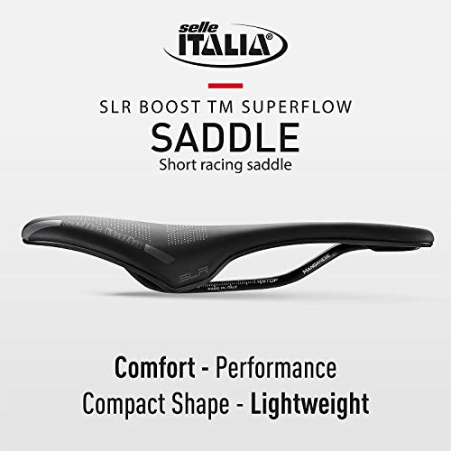 Selle Italia Sillín SLR Boost TM Superflow: Negro, L3