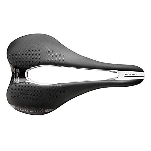 Selle Italia SLR Boost Endurance Ti216 Superflow Saddle Sillín, Unisex, Negro, L3