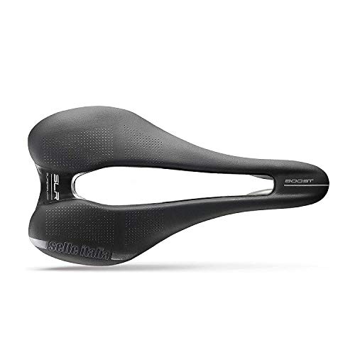 Selle Italia SLR Boost Superflow Ti Sillín, Unisex Adulto, Negro, L3