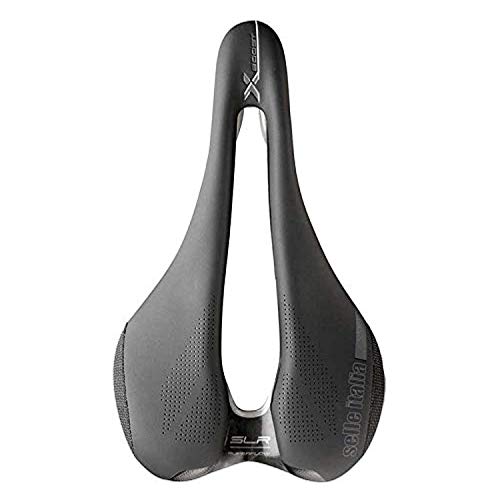 Selle Italia SLR Boost X-Cross Ti316 Superflow Sillín: Negro, L3