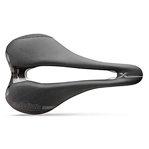 Selle Italia SLR Boost X-Cross Ti316 Superflow Sillín: Negro, L3