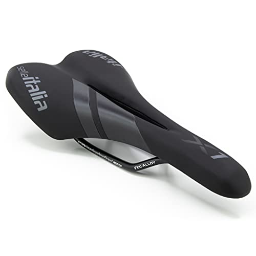 Selle Italia X1 Flow Sillín para Bicicleta, Unisex Adulto, Negro, Talla única