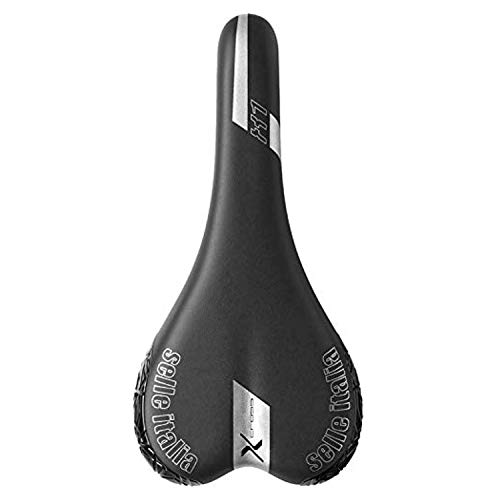 Selle Italia X1 X-Cross Flow Sillín, Hombre, Negro, M