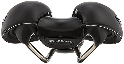 Selle Royal Group Respiro Soft Athletic Sillín, Unisex Adulto, Negro, S