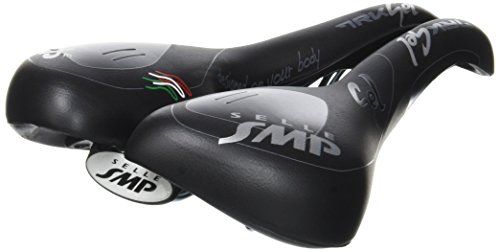 Selle SMP TRK Gel -Sillín para trekking, Negro, Talla L