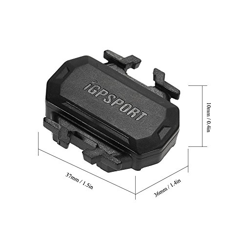 Sensor de cadencia iGPSPORT C61 Módulo dual Bluetooth y ANT + Compatible con Ciclocomputadores GPS Garmin, Bryton, Sigma