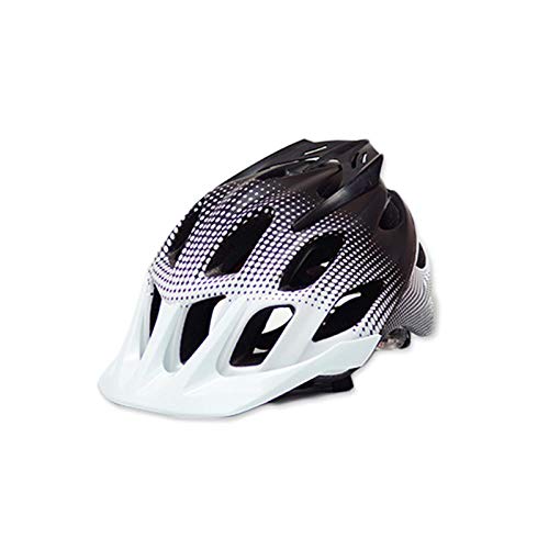 SFBBBO asco Bicicleta Casco de Bicicleta 2020 Nuevo PC + Material EPS Integrado Ultraligero Bicicleta de montaña Casco de Bicicleta de Carretera Sombrero de Seguridad para Bicicleta M Blanco-Negro