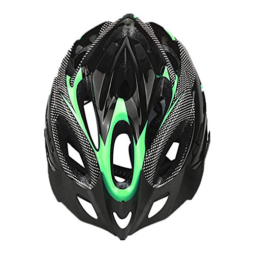 SFBBBO Casco Bicicleta 2020 Casco de Ciclismo para Bicicleta, Cubierta Ultraligera, Casco de Bicicleta de Carretera, Casco de Ciclismo con Molde Integral, Gorra de Ciclismo Segura Verde