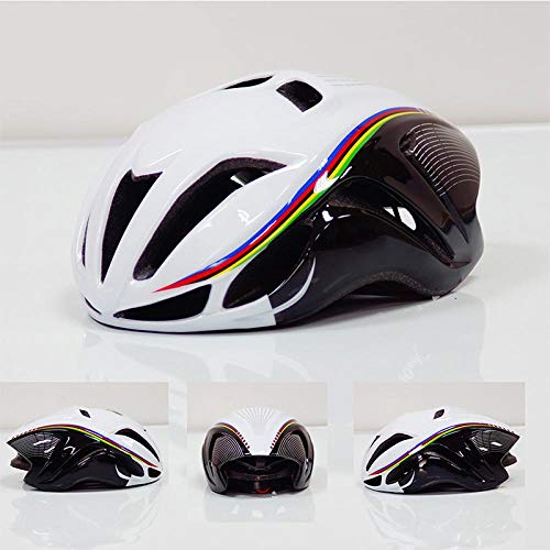 SFBBBO Casco Bicicleta Casco de Ciclismo Contrarreloj Cascos de Bicicleta de Carretera Protector de Carrera MTB Cascos de Bicicleta Bicicleta color9