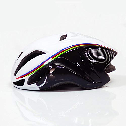 SFBBBO Casco Bicicleta Casco de Ciclismo Contrarreloj Cascos de Bicicleta de Carretera Protector de Carrera MTB Cascos de Bicicleta Bicicleta color9