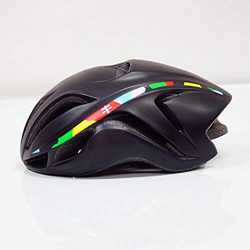 SFBBBO Casco Bicicleta Casco de Ciclismo Contrarreloj Cascos de Bicicleta de Carretera Protector de Carrera MTB Cascos de Bicicleta Bicicleta color9