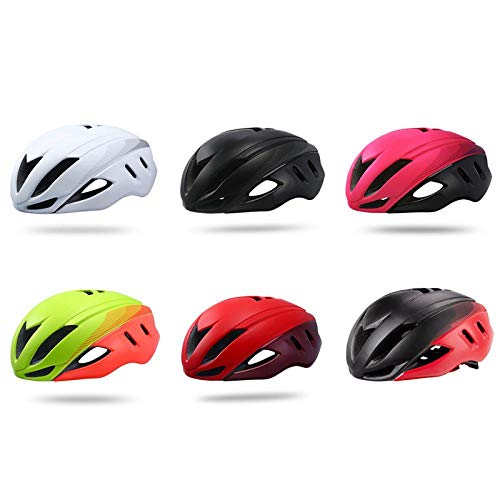 SFBBBO Casco Bicicleta Speed ​​Aero Bike Helmet Aerodinámica Triatlón Ciclismo Casco Bicicleta Casco Carretera Contrarreloj Bicicleta Casco Bicicleta L58-62 cololr6