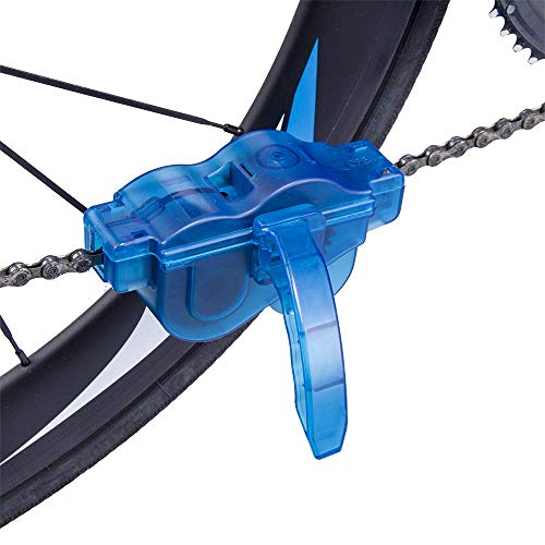 Shalwinn 4 Pcs Limpiador de Cadena de Bicicleta ，Bici Herramienta de Limpieza rápido Limpiador para Todos los Tipos de Bici