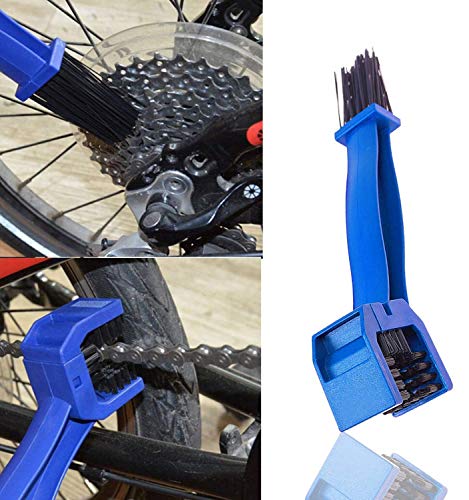 Shalwinn 4 Pcs Limpiador de Cadena de Bicicleta ，Bici Herramienta de Limpieza rápido Limpiador para Todos los Tipos de Bici