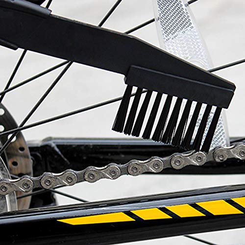 Shalwinn 4 Pcs Limpiador de Cadena de Bicicleta ，Bici Herramienta de Limpieza rápido Limpiador para Todos los Tipos de Bici
