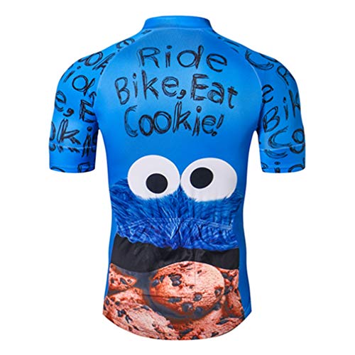 Shenshan Maillot de ciclismo de manga corta para hombre