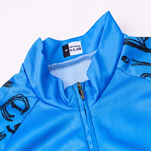 Shenshan Maillot de ciclismo de manga corta para hombre