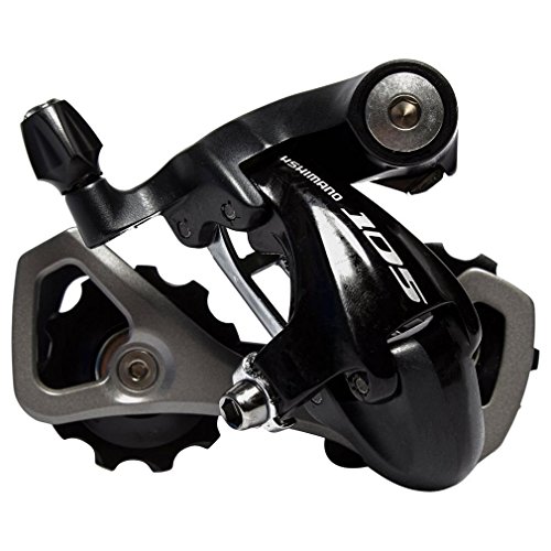 Shimano 105 10V. Doble MAX.30D Cambio, Negro, Talla Única