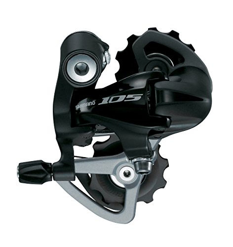 Shimano 105 10V. Doble MAX.30D Cambio, Negro, Talla Única