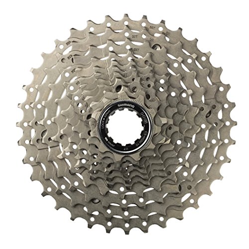 SHIMANO 10V.11/36 DEORE Cassette, Adultos Unisex, Multicolor, Talla Única + 5XH98120 - Juego Polea Guía/Tensión RD5700