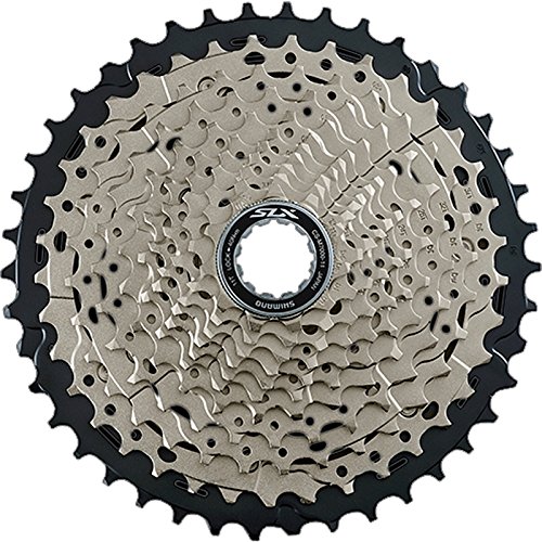 SHIMANO 11V.11/42 SLX Cassette, Negro, Talla Única