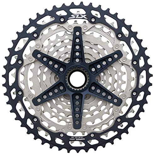 SHIMANO 12V.10/51 SLX Cassette Ciclismo, Adultos Unisex, Multicolor(Multicolor), 10/51