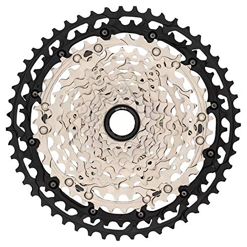 SHIMANO 12V.10/51 XT Cassette Ciclismo, Adultos Unisex, Multicolor(Multicolor), 10/51