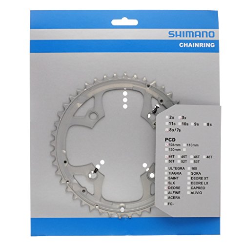 Shimano 1DS98020 - Plato 44D M510 Deore 4 Brazos, color plata