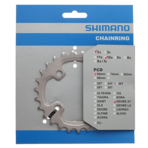 Shimano 1ML26000 Plato, Adultos Unisex, Multicolor, Talla Única