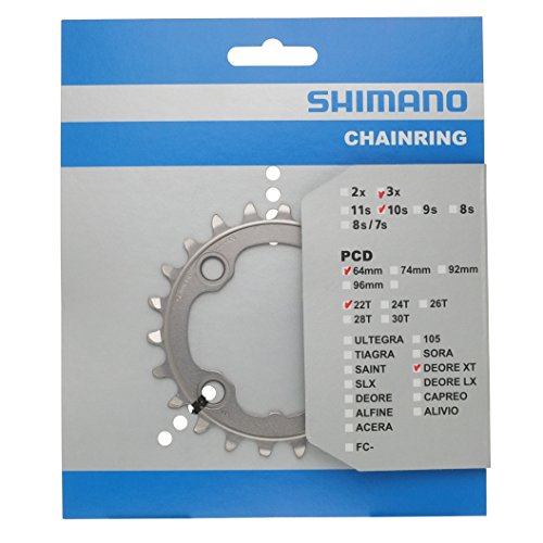 Shimano 1NV22000 - Plato 22D M782 Xt Triple.10V.